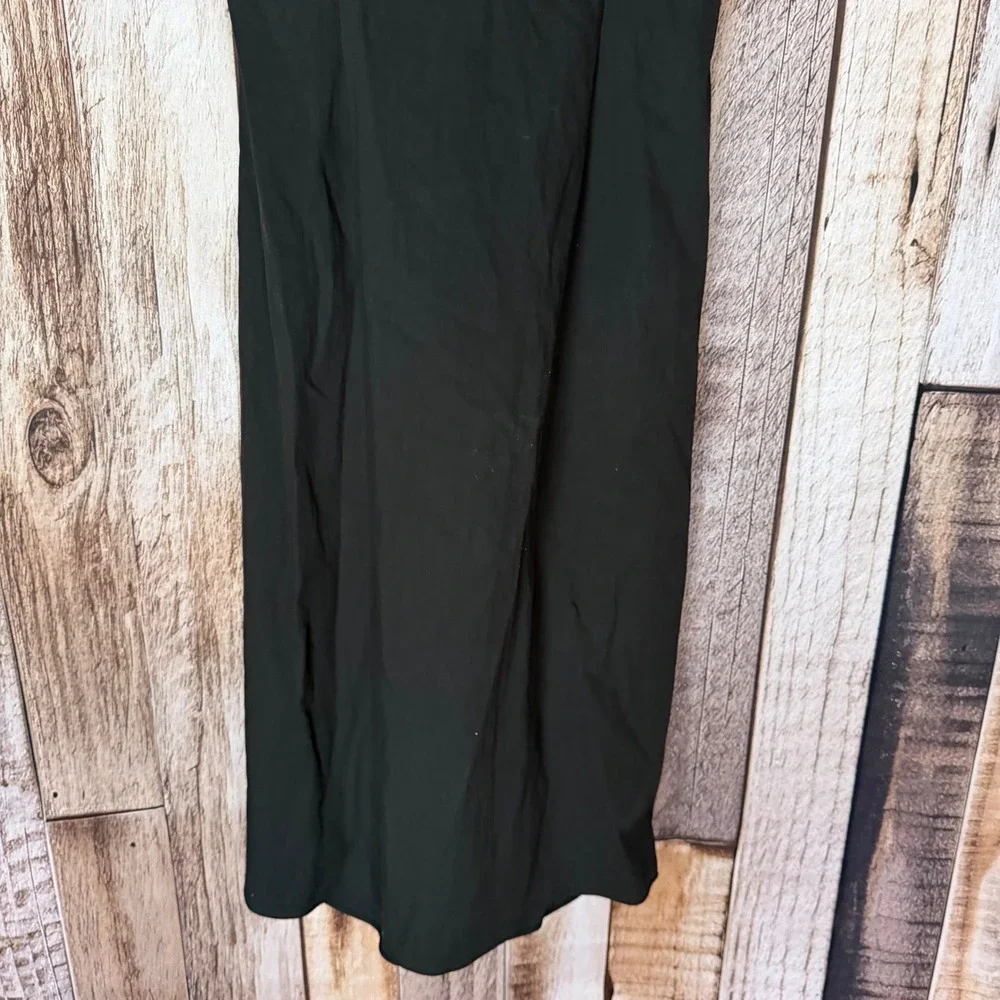 Abercrombie & Fitch Maxi Dress Sleeveless Ruched Minimalist Lagenlook‎ Style XL